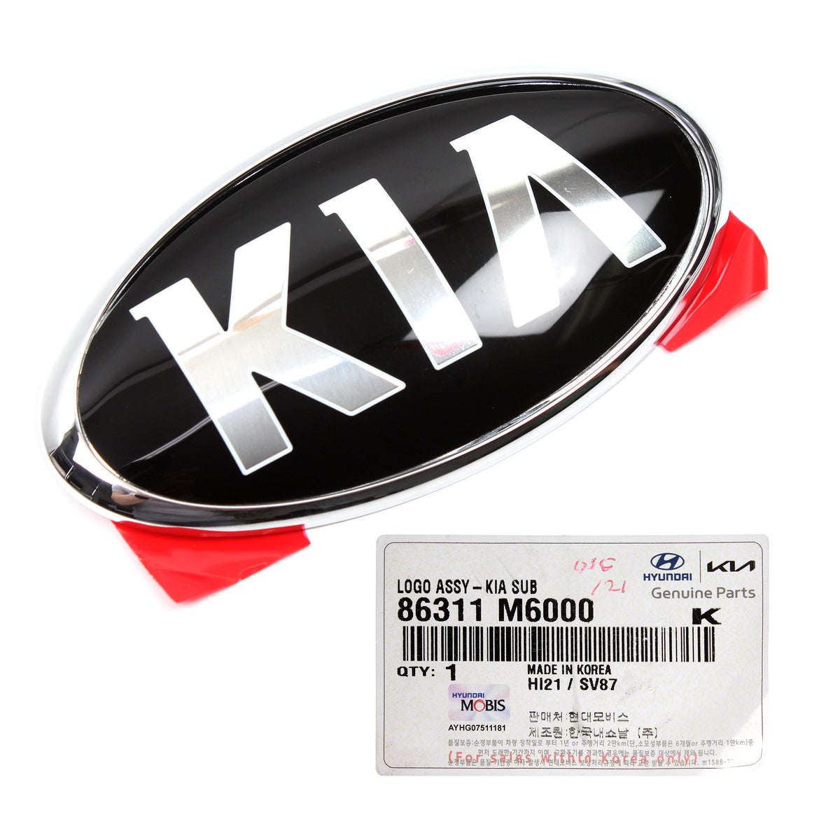 GENUINE REAR Trunk Lid Emblem for 2019 2020 2021 Kia Forte Sedan 86311M6000