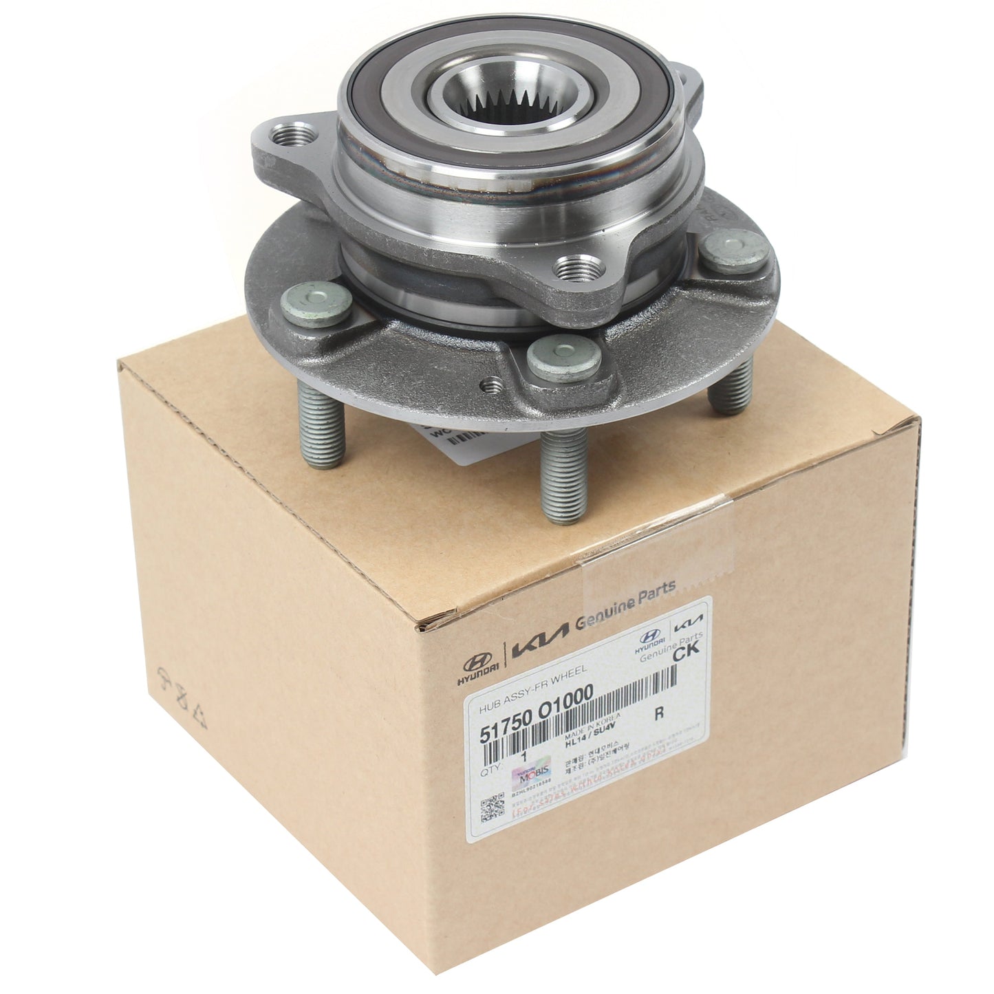 GENUINE Front Wheel Hub & Bearing for 2020-2023 Kia Soul 51750O1000