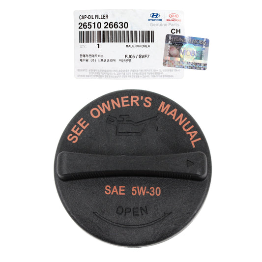 GENUINE Oil Filter Cap for 2011-2020 HYUNDAI KIA TUCSON FORTE OPTIMA 2651026630