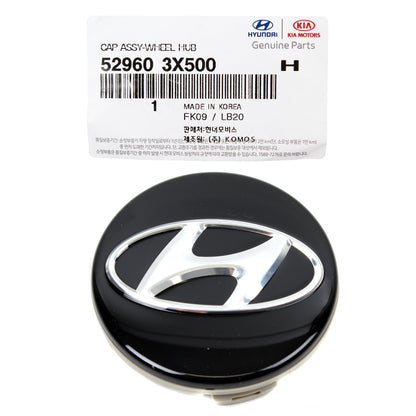 GENUINE Hyundai Wheel Center Hub Cap H Logo 4pcs Elantra Ioniq