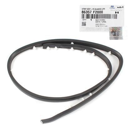 GENUINE Front Hood Upper Strip Rubber Seal for 17-18 Hyundai Elantra 86357F2000