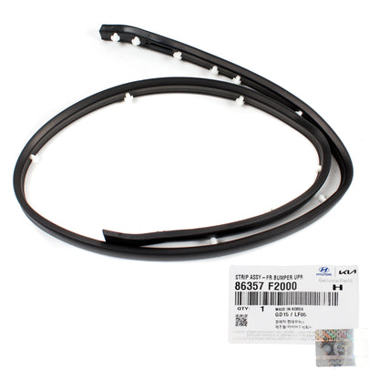 GENUINE Front Hood Upper Strip Rubber Seal for 17-18 Hyundai Elantra 86357F2000