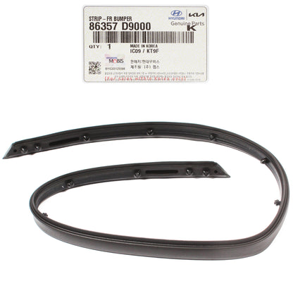 GENUINE Front Bumper Hood Rubber Seal Strip for 2017-2022 Kia Sportage 86357D9000