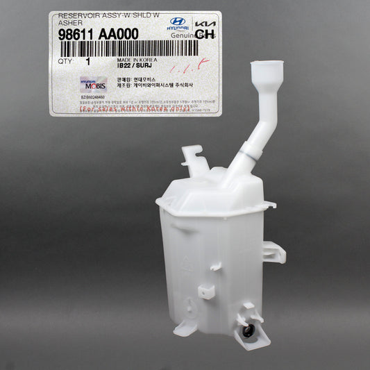 GENUINE Windshield Washer Reservoir for 2021 2022 Hyundai Elantra 98611AA000
