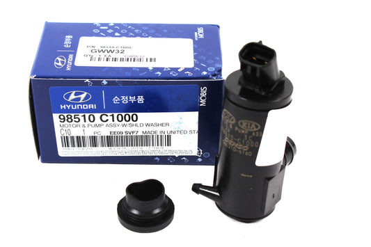 GENUINE WINDSHIELD WASHER PUMP for 15-18 ELANTRA SONATA FORTE OPTIMA 98510C1000