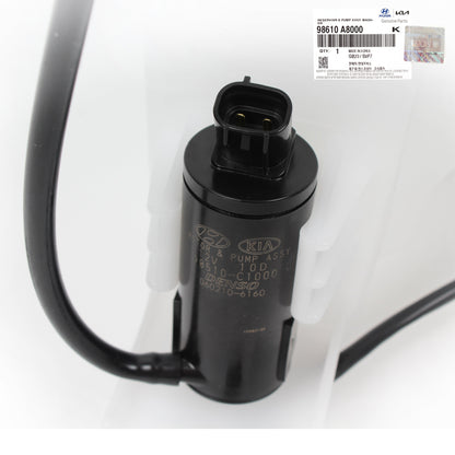 GENUINE Windshield Washer Reservoir Tank w/ Pump for 16-20 Kia Optima 98610A8000