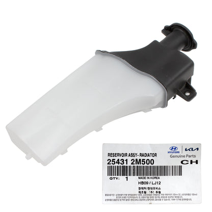 GENUINE Radiator Coolant Reservoir for 13-16 Hyundai Genesis Coupe 254312M500