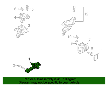 GENUINE Engine Support Torque Arm for 16-19 Sonata 16-20 Optima 21950D4400