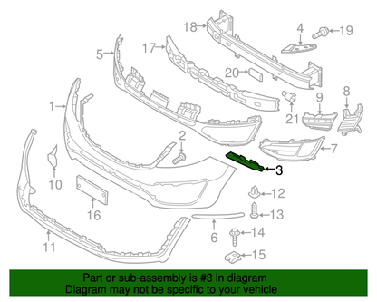 GENUINE Front Bumper Side Bracket LEFT RIGHT for 11-16 Kia Sportage 865143W000