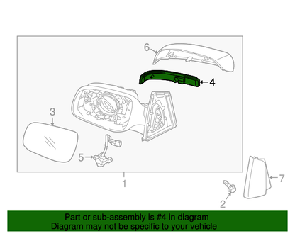 GENUINE Outside Mirror Signal LED Lamp LEFT LH for 15-21 Kia Sedona 87613A9000
