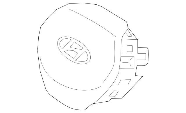Genuine OEM Steering Wheel Airbag – 2021 – 2023 Hyundai Santa Fe