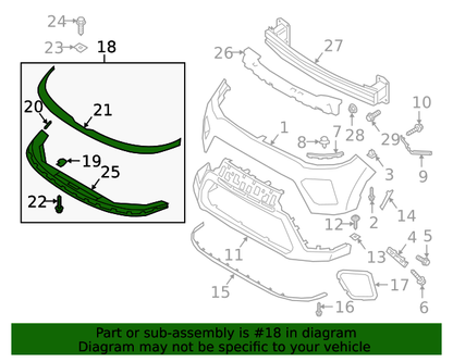 GENUINE Radiator Upper Cover for 2020 2021 2022 2023 Kia Soul 86390K0000
