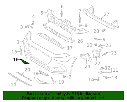 GENUINE OEM Front Hood Wing Emblem for 2022-2024 GENESIS G70 86320G9000