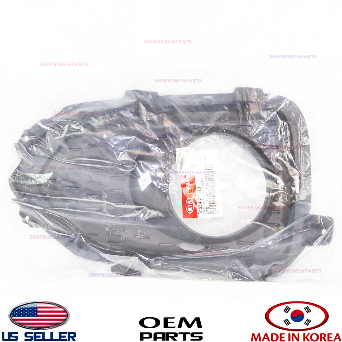 GENUINE Front Bumper Right Fog Light Hole Cover OEM 2011-2013 Sorento *See NOTE*