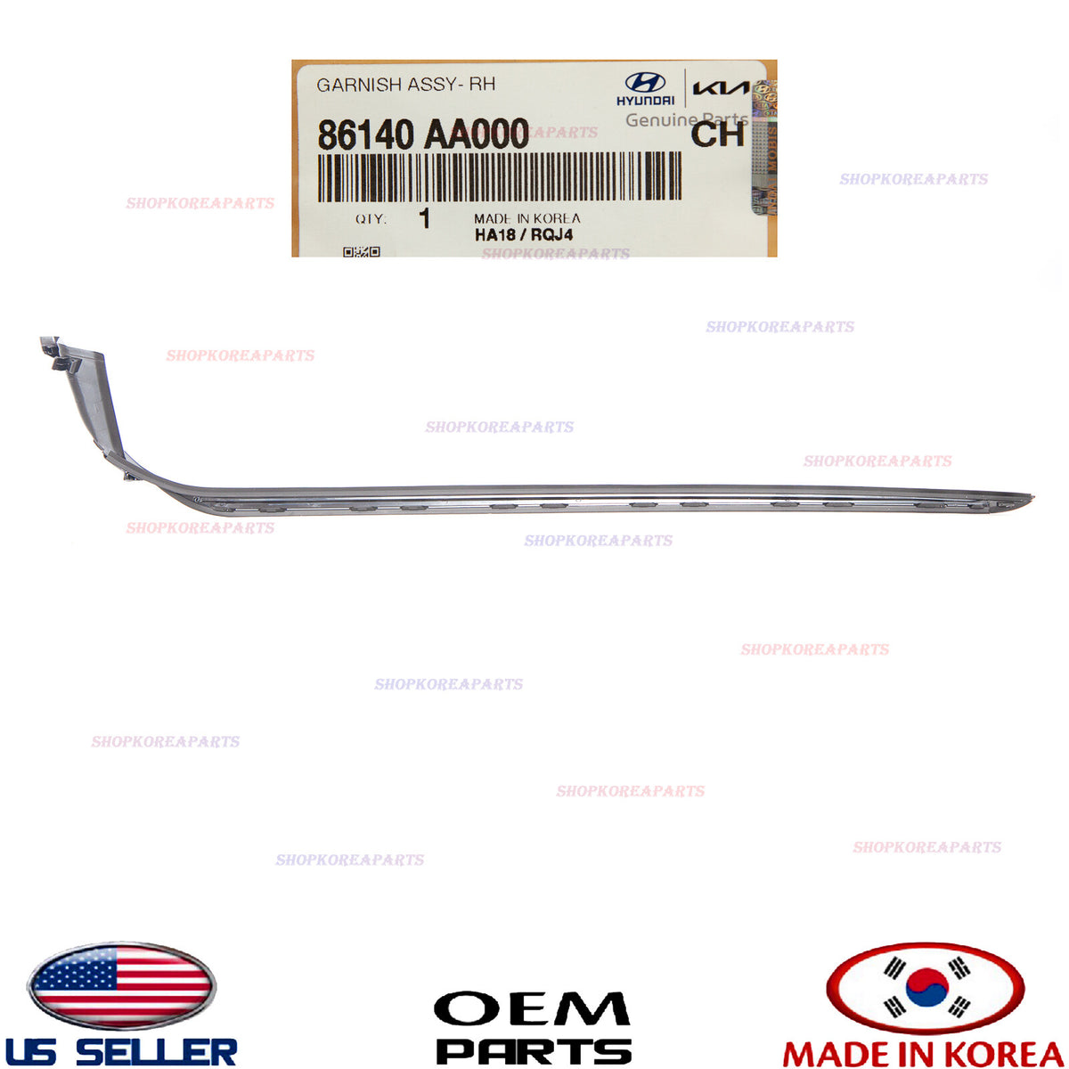 GENUINE Windshield Pillar Trim Molding RIGHT Passenger Side ⭐ ELANTRA 2021-2023