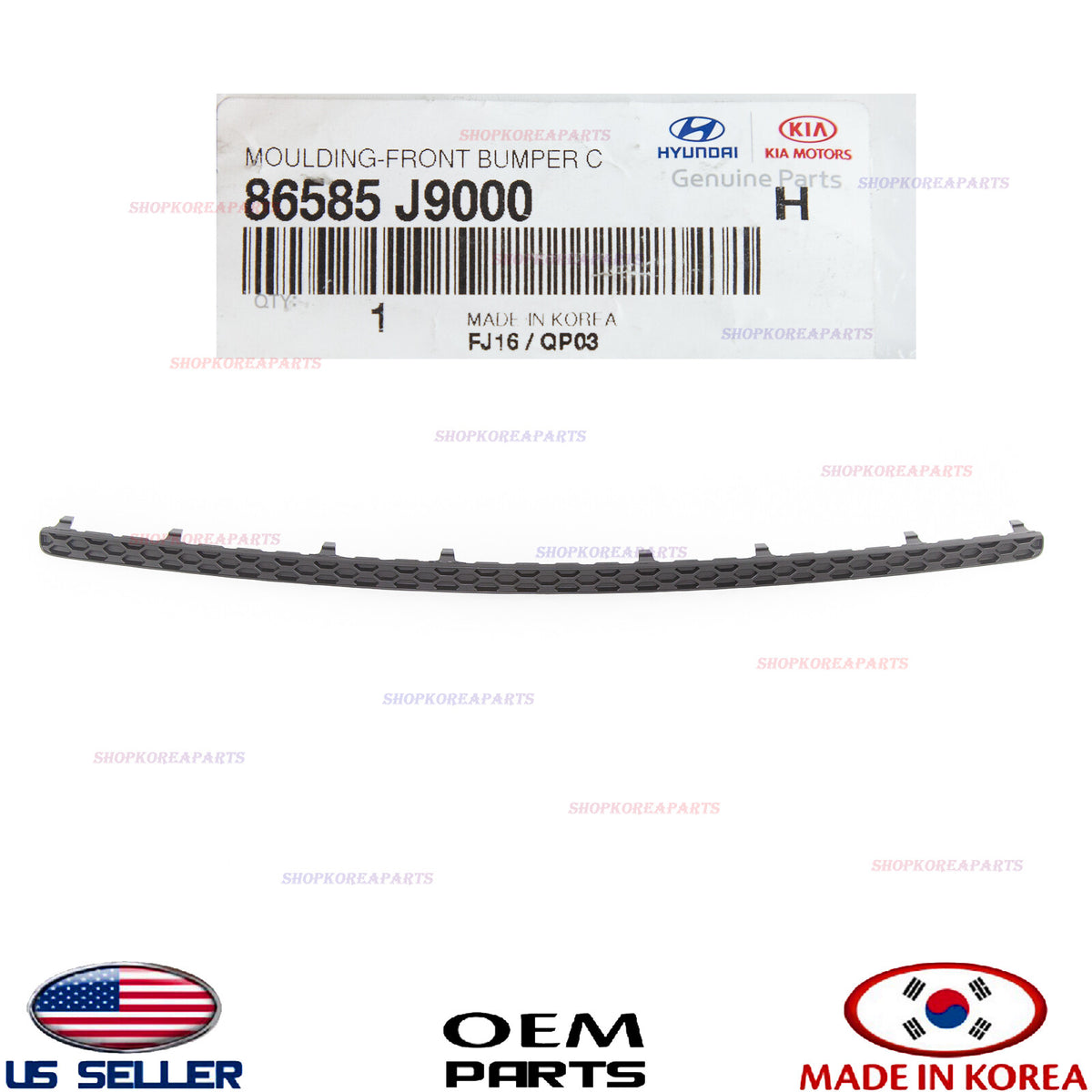 GENUINE Front Bumper Moulding Centr Upper ⭐OEM⭐ HYUNDAI KONA 2018-2021