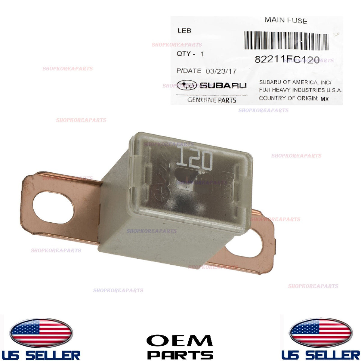 GENUINE Main Fuse 120 Amp ⭐OEM⭐ Subaru 2005-2018 *See Compatibility 82211FC120