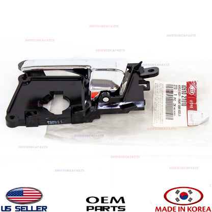 GENUINE Inside Door Handle Chrome Front Left Driver Side OEM Kia Optima 2011-13