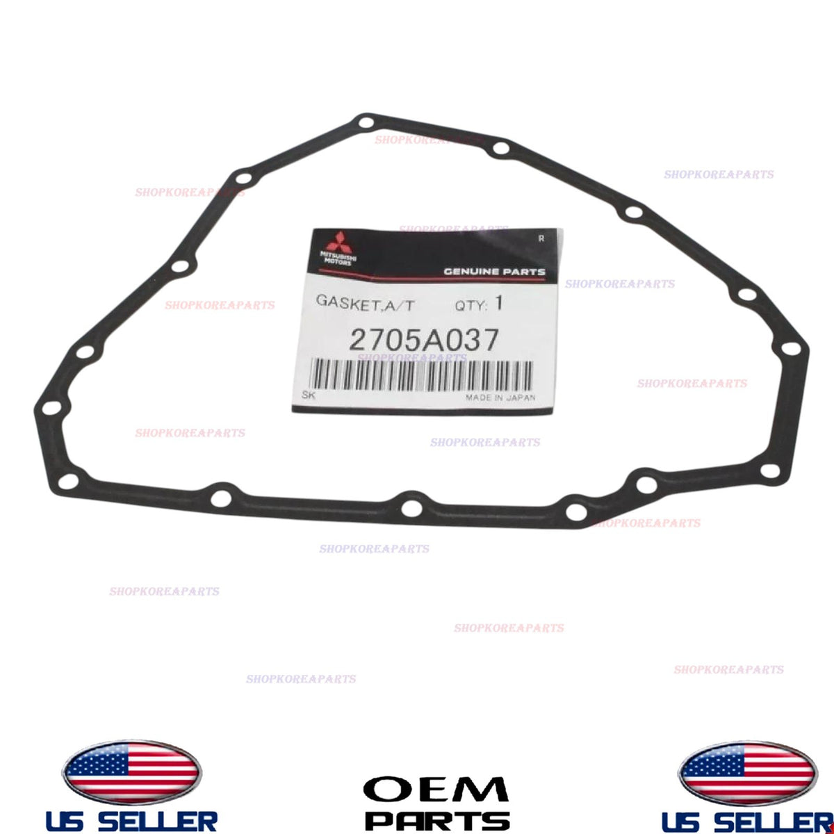 GENUINE OEM A/T Oil Pan Gasket 2014-2024 Mitsubishi Mirage 2705A037