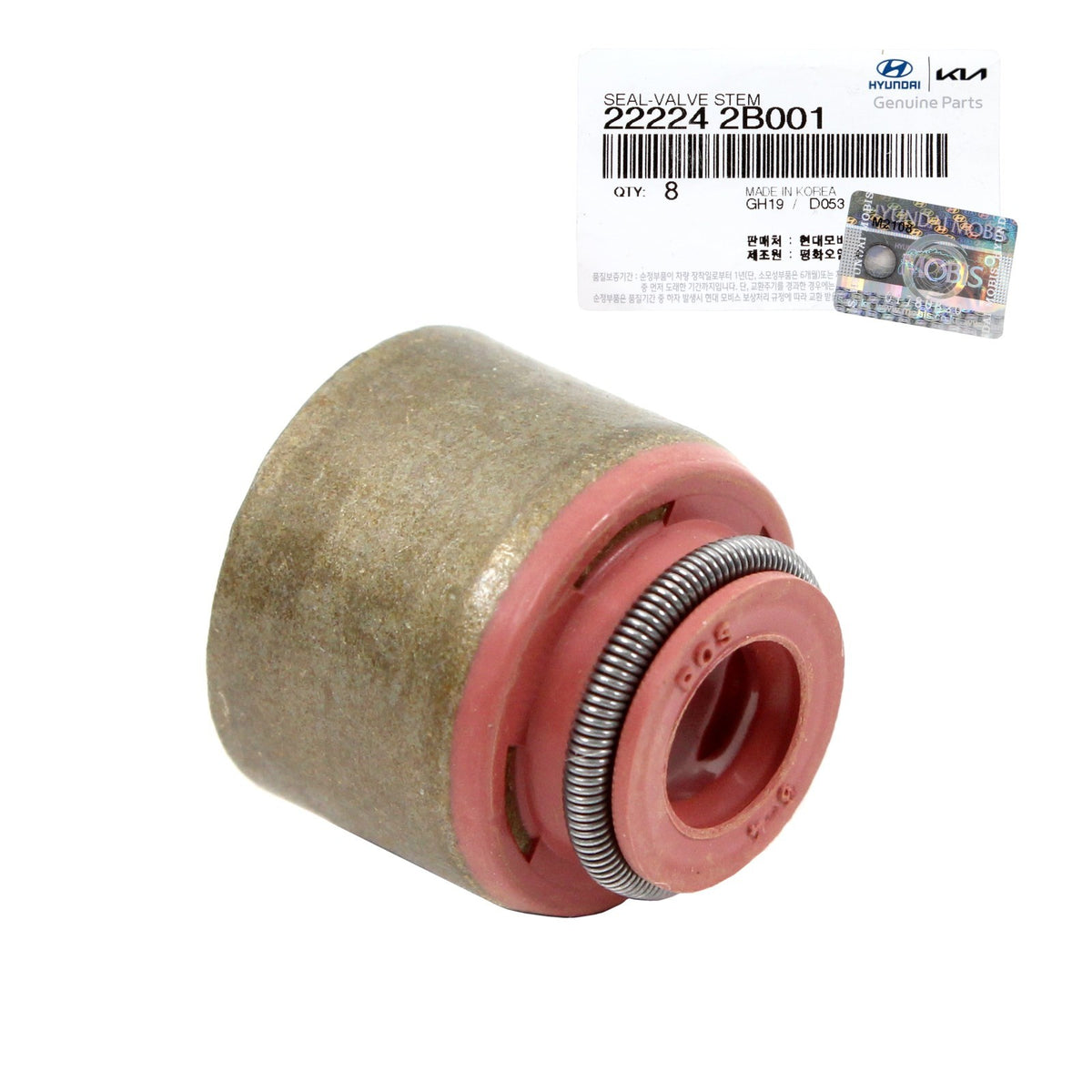 GENUINE Exhaust Valve Stem Seals 1pcs ⭐ HYUNDAI KIA 1.4L 1.6L *See Compatibility