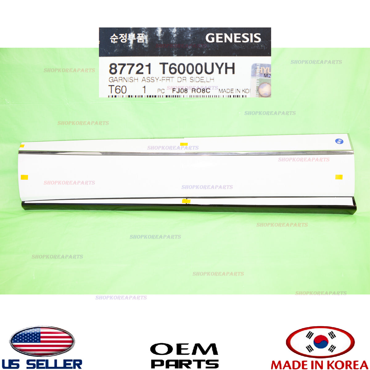 GENUINE Front Door Lower Molding LEFT Driver Side ⭐OEM⭐ GENESIS GV80 2021-2026