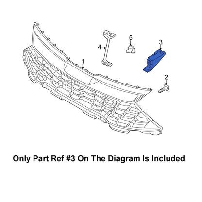 GENUINE OEM Front Bumper Bracket RIGHT Passenger Side 2023-2025 Kia Sportage