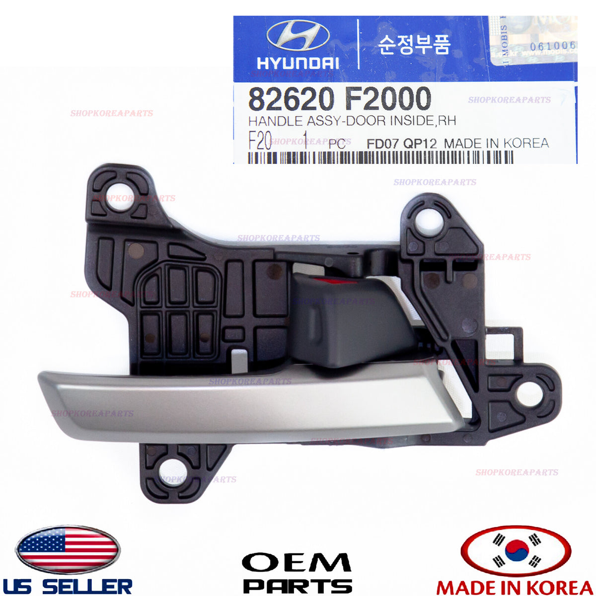 GENUINE Door Handle Inside RIGHT Passenger Side ⭐OEM⭐ ELANTRA SEDAN 2017-2020
