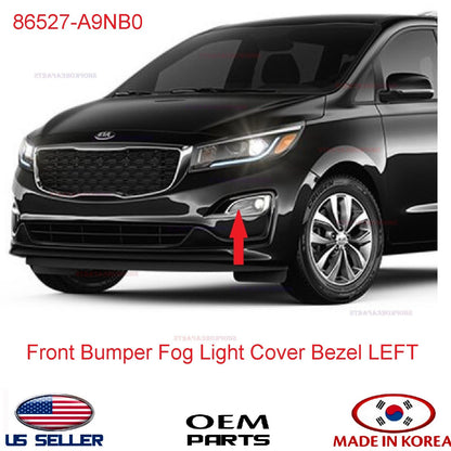 GENUINE Front Bumper Fog Light Cover Bezel LEFT ⭐OEM⭐ KIA SEDONA SX 2019-2021