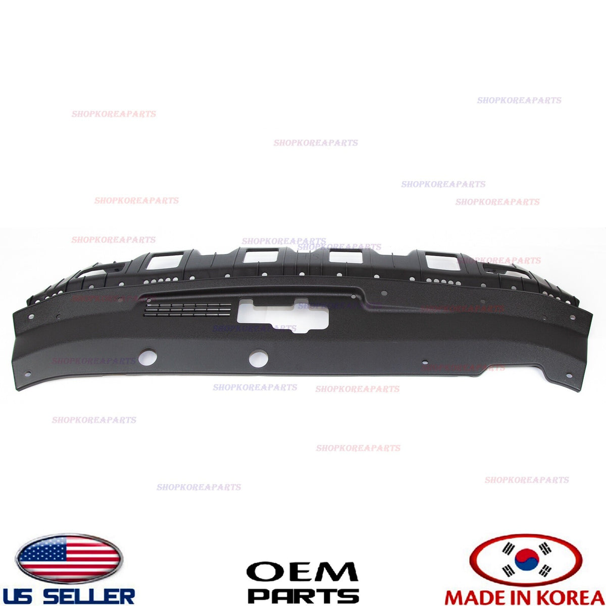 GENUINE OEM Upper Radiator Grille Cover Sight Shield 2018–2019 Hyundai Sonata