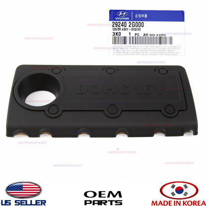 GENUINE Engine Cover ⭐OEM⭐ HYUNDAI KIA 2.0L 2.4L 2010-2013 *See compatibility