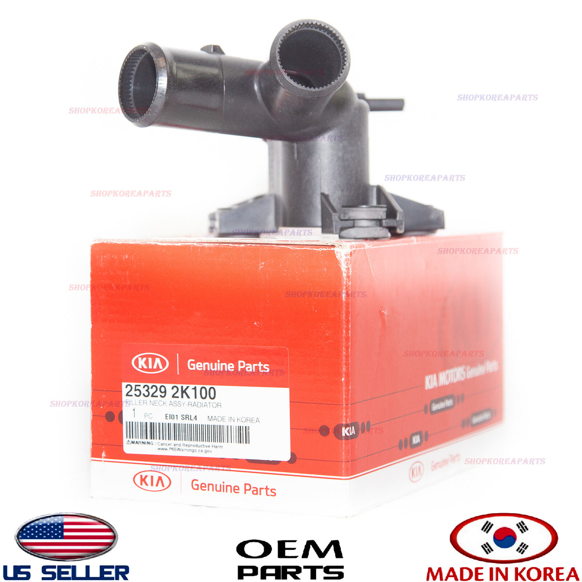 GENUINE Engine Radiator Coolant Filler Neck ⭐OEM⭐ KIA SOUL 2.0L 2012-2013