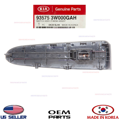 GENUINE Front Right Door Window Switch Passenger Side OEM KIA SPORTAGE 2011-2016