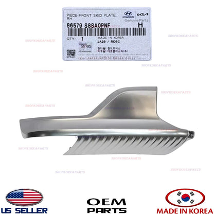 GENUINE Front Bumper Skid Plate RIGHT Passenger OEM Palisade Calligraphy 2023-25