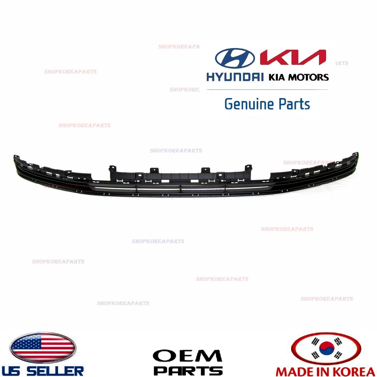 GENUINE Front Bumper Lower Grille 2015-2016 Genesis Sedan 3.8L