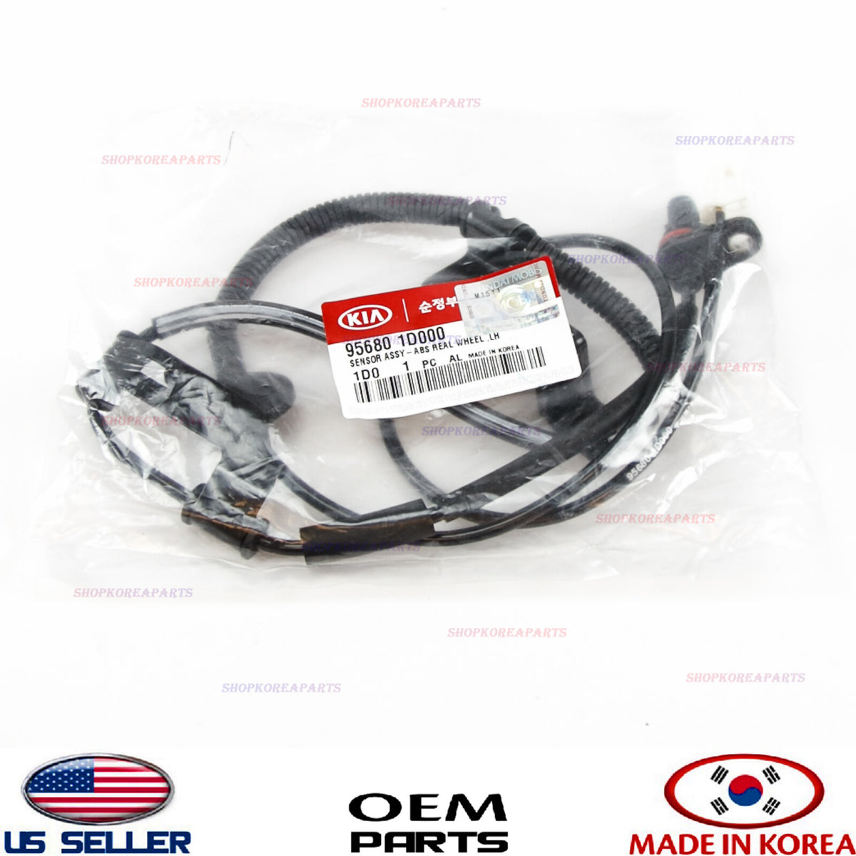 GENUINE ABS Wheel Speed Sensor Rear LEFT Driver Side ⭐OEM⭐ Kia Rondo 2007-2012