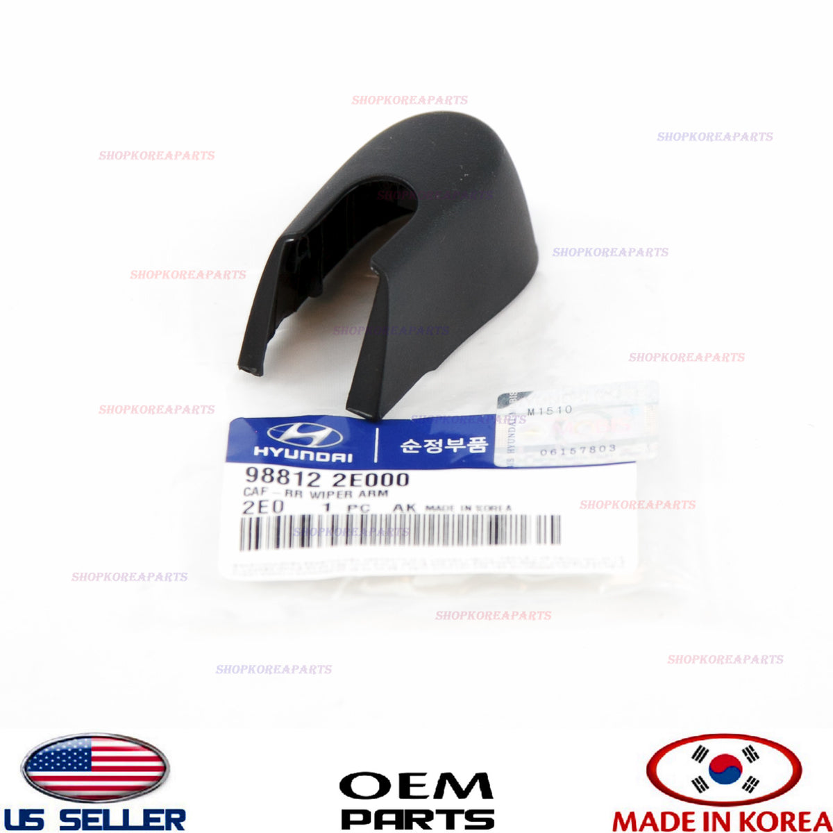 CAP WIPER ARM REAR GENUINE! HYUNDAI TUCSON 2005-2009 988122E000