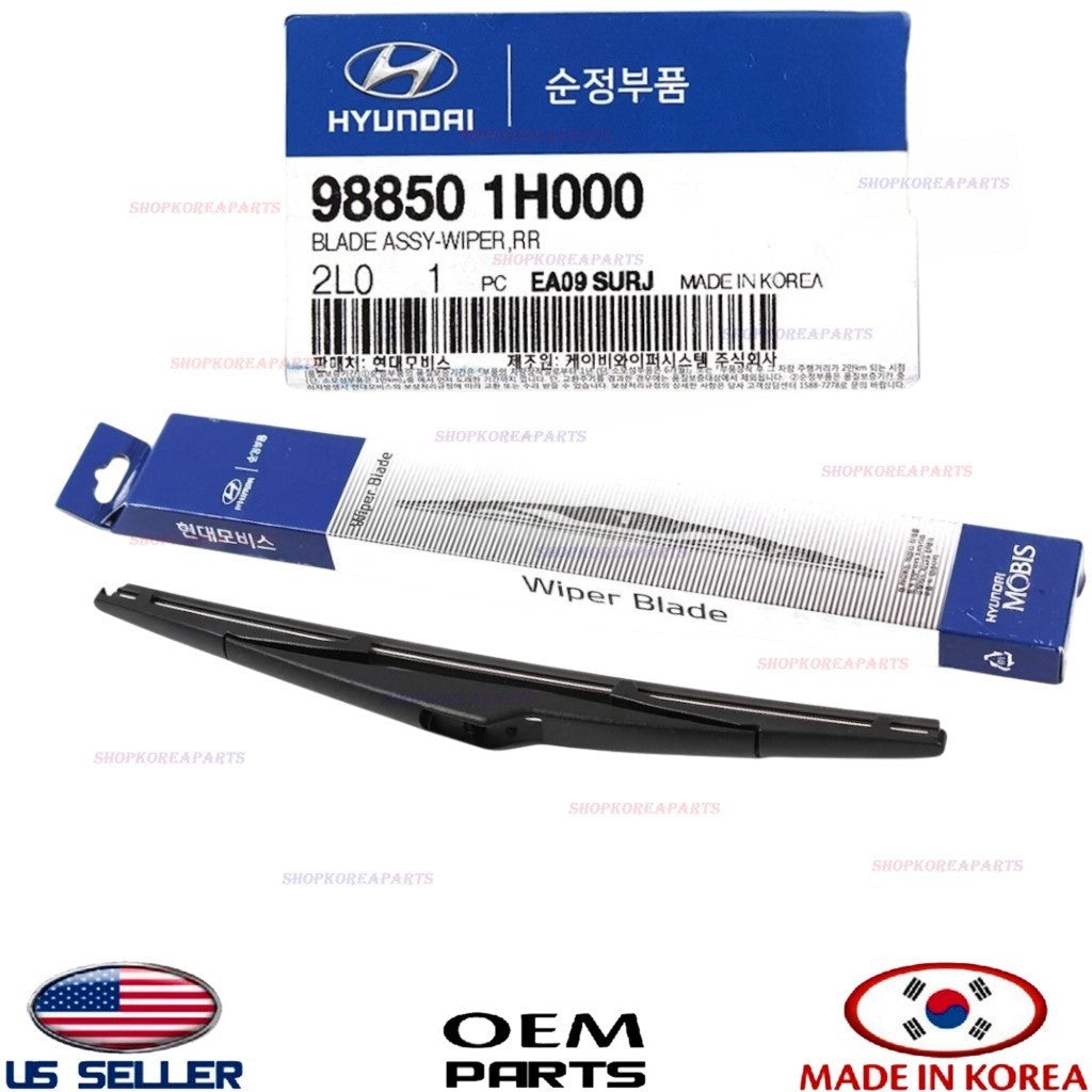 GENUINE OEM Rear Glass Wiper Blade OEM 2010-15 Tucson / 2009-12 Elantra Touring