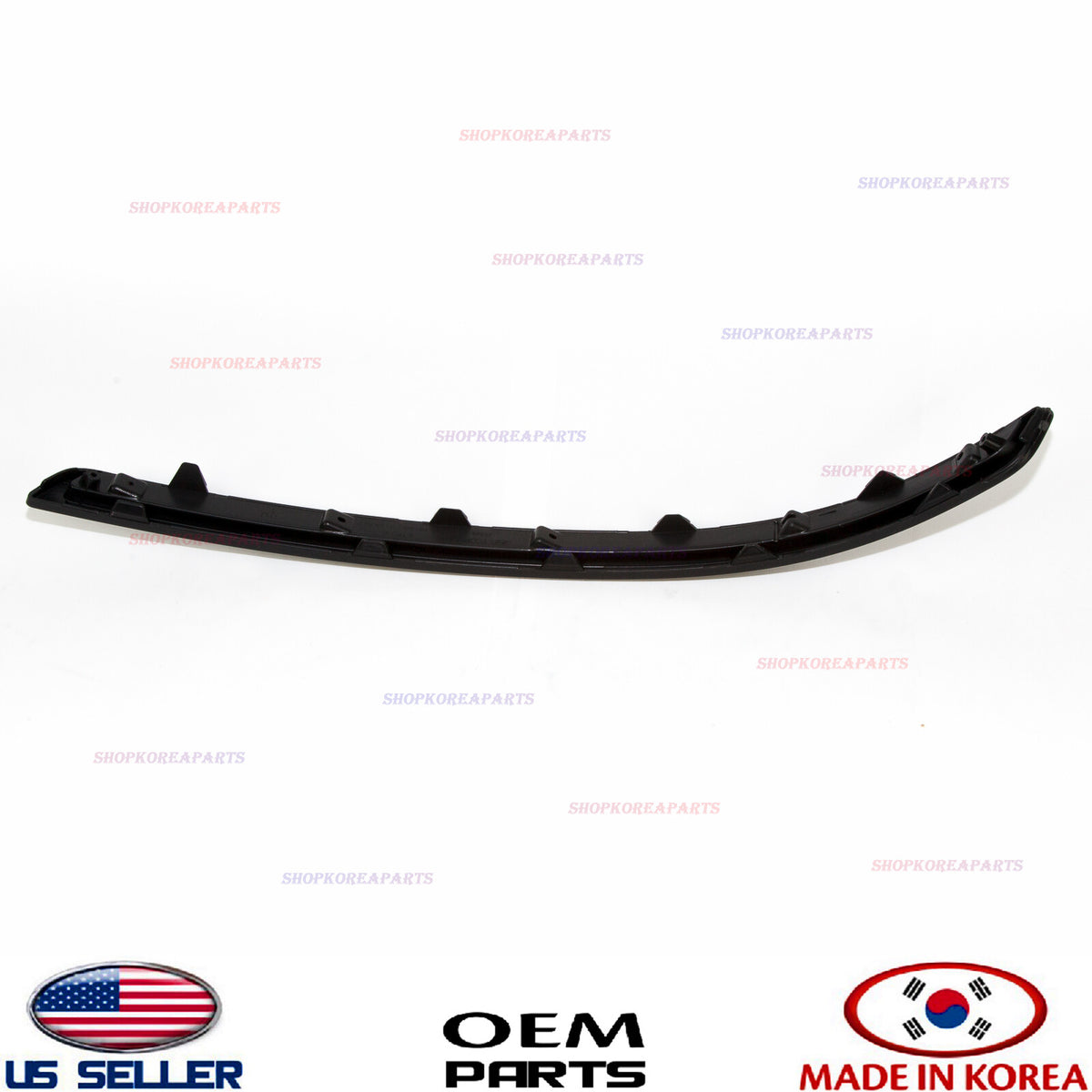 Outer Bumper Trim Molding RIGHT FRONT OEM HYUNDAI SONATA 2009-2010 865863K710