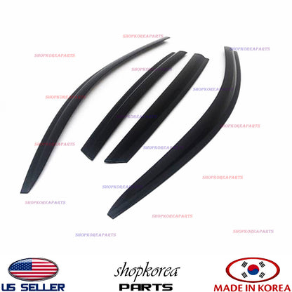 NEW SMOKED DOOR VISOR WINDOW SUN RAIN VENT DEFLECTOR fits KIA OPTIMA 2016-2020
