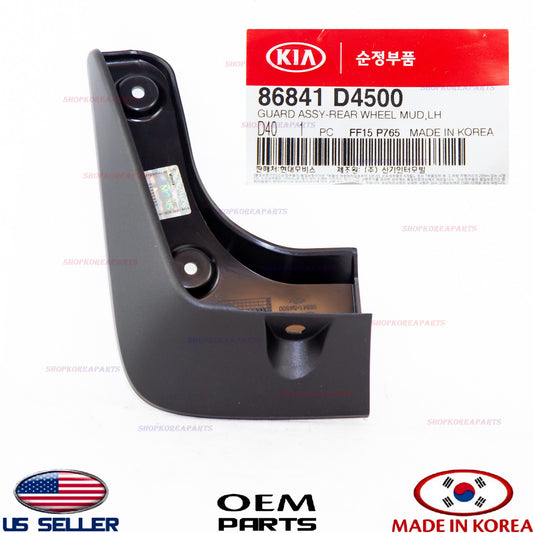 1pcs GENUINE Rear LEFT Driver Side Splash Flaps Mud Guard Optima 2019-2020
