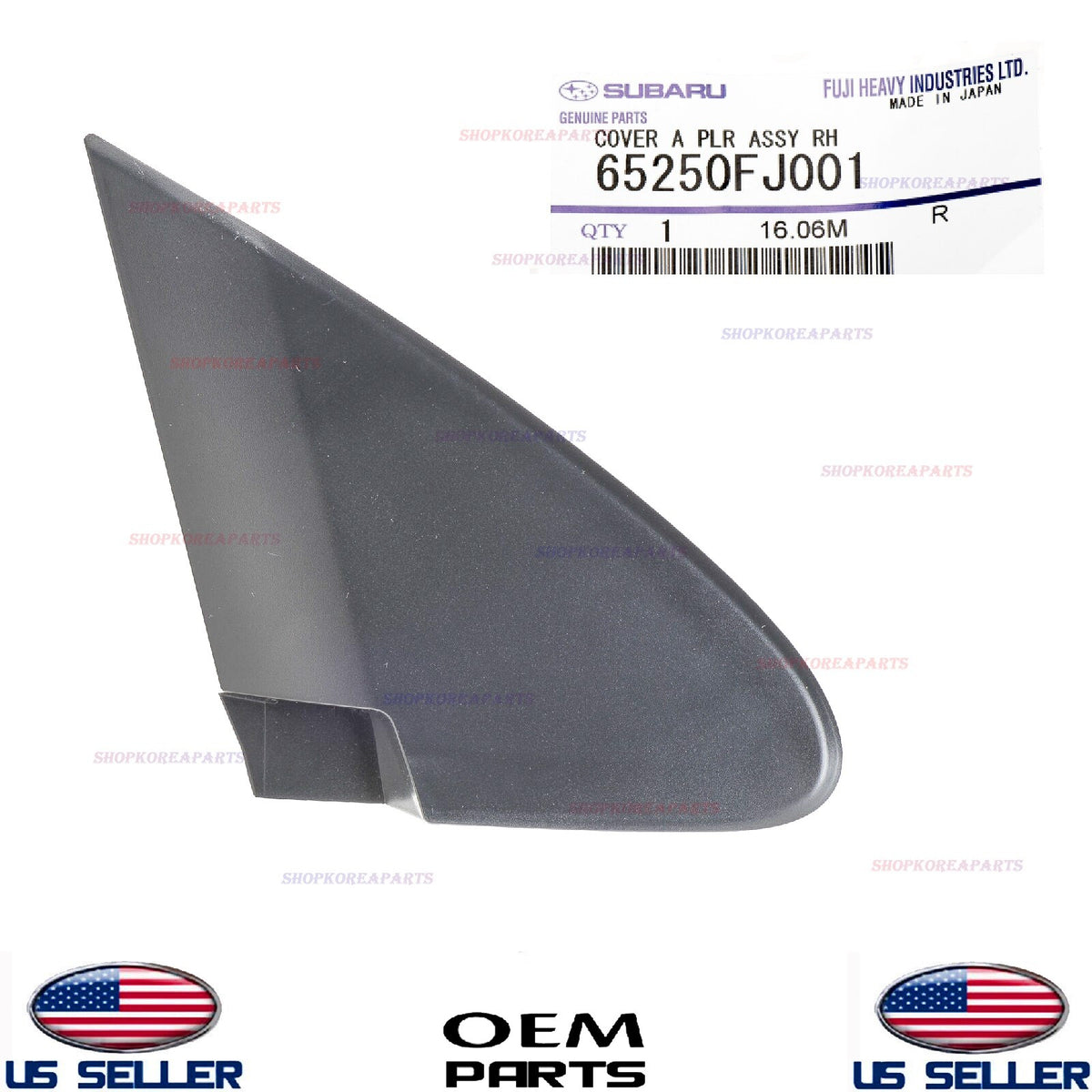 Fender Pillar Trim Molding Garnish Passenger Side OEM Subaru *See Compatibility