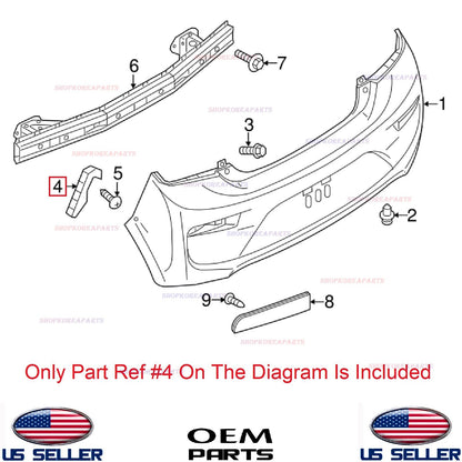 GENUINE Rear Bumper Bracket LEFT Driver Side ⭐OEM⭐ Mirage Hatchback 2017-2024