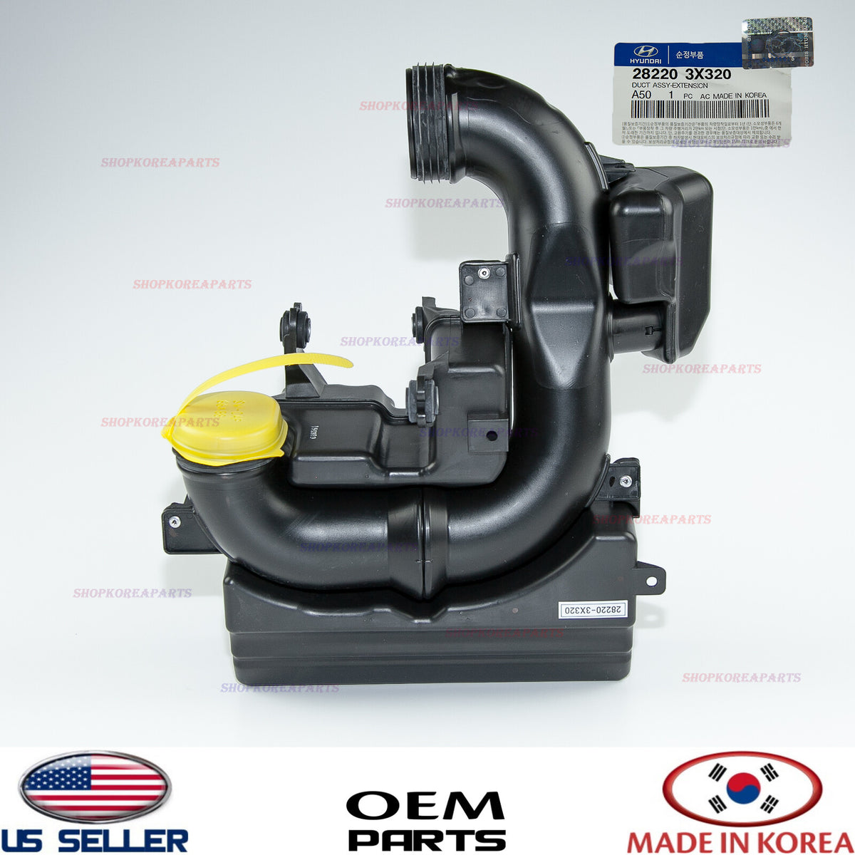 GENUINE Air Cleaner Intake Resonator OEM Hyundai Elantra 2012-2016 282203X320
