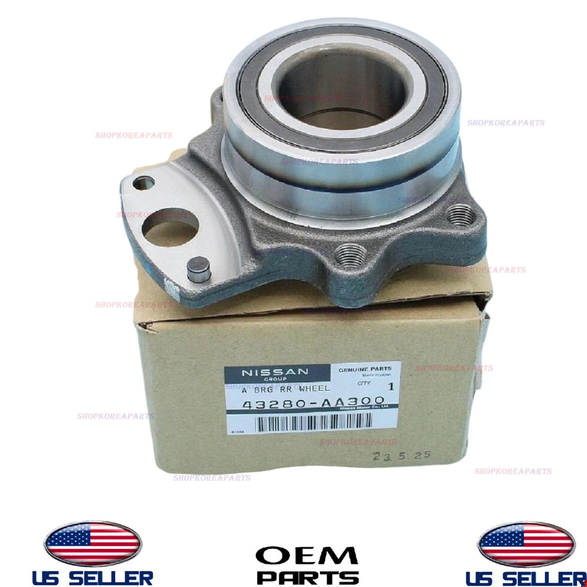 GENUINE Rear RIGHT Wheel Hub Bearing 1990-96 Nissan 300ZX 1990-1996 Infiniti Q45