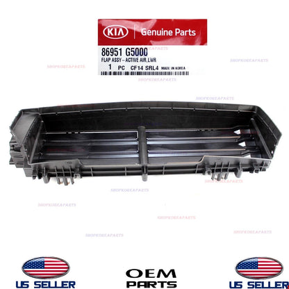GENUINE Grille Air Shutter Flap Duct Deflector 2017-2019 Kia Niro 86951G5000