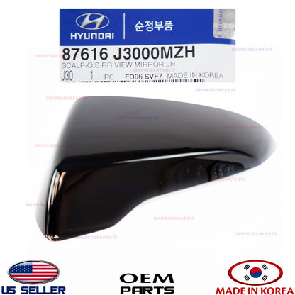 GENUINE Mirror Cover Cap BLACK Driver Side ⭐OEM⭐ HYUNDAI VELOSTER 2019-2021