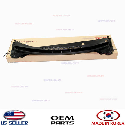 GENUINE Cowl Top Panel Vent Windshield Wiper Motor Cover OEM Elantra 2014-2016