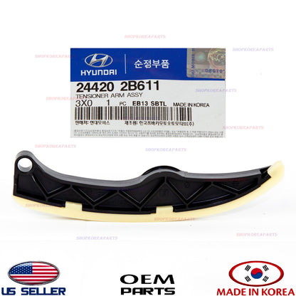 GENUINE Сamshaft Сam Tensioner Arm OEM HYUNDAI KIA 1.6L 12-23 *See compatibility