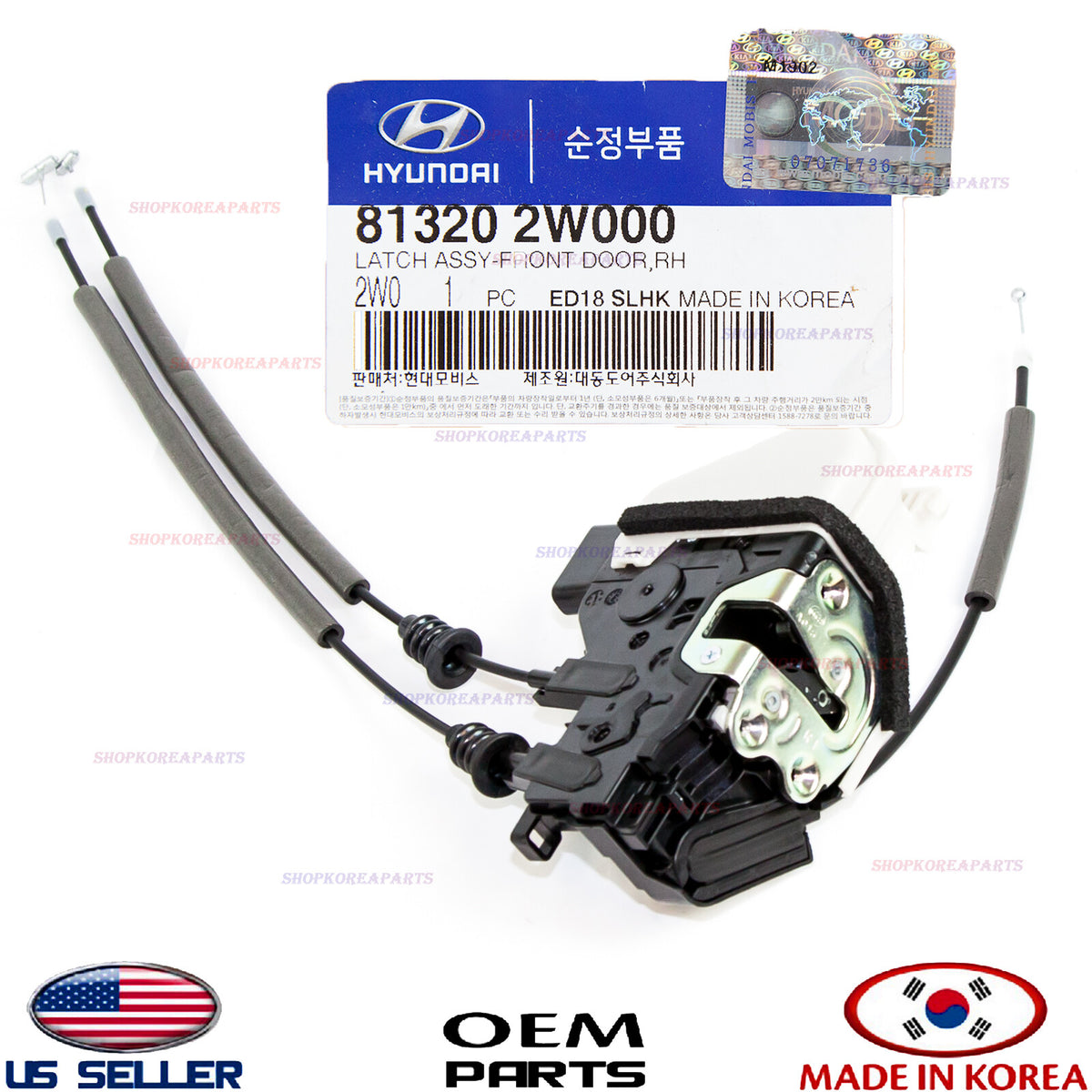 GENUINE Front Door Lock Actuator Motor Passenger Side OEM SANTA FE 2013-2018