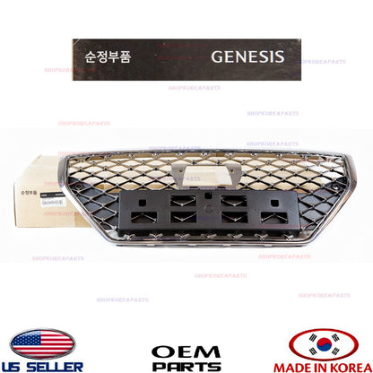 OEM GENUINE Front Radiator Grille OEM Genesis G70 2019-2021 with Parking Hole